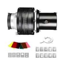 Soonpho Bowens Mount Conical Snoot kit for Flash Speedlite/Strobe Monolight/P...