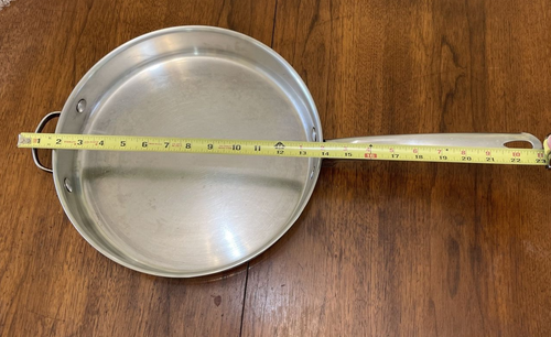 Martha Stewart Everyday 12 Inch Frying Pan Copper Bottom Heavy Duty Skillet - Picture 11 of 14