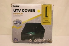 Budge StormBlock UTV Cover, Waterproof Outdoor Protection, Black, Up to 130" C4