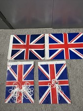Union Jack Flags Set Of 32 Paper Flags To Make Bunting Each Is Approx 1.5x1’