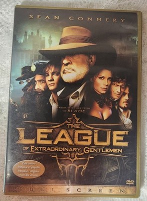 The League of Extraordinary Gentlemen (DVD, 2003, Full Screen) Sean Connery Acti