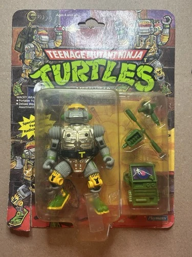 Playmates Toys TMNT Metalhead Action Figure 1989 with Accessories Light Up