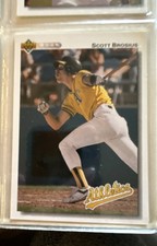1992 Upper Deck - Scott Brosius #312 (RC)