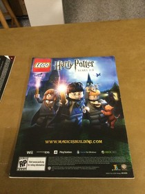 LEGO 4841 Harry Potters Hogwart Express Manuals 1 & 2 ONLY