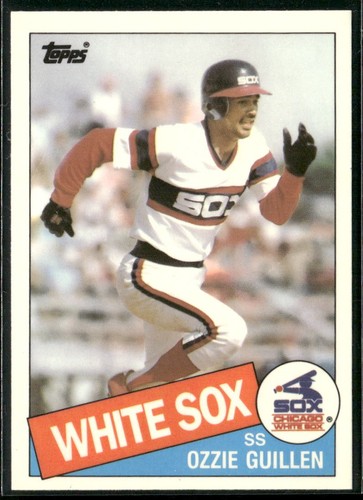 Ozzie Guillen #43T 1985 Topps Traded Tiffany card
