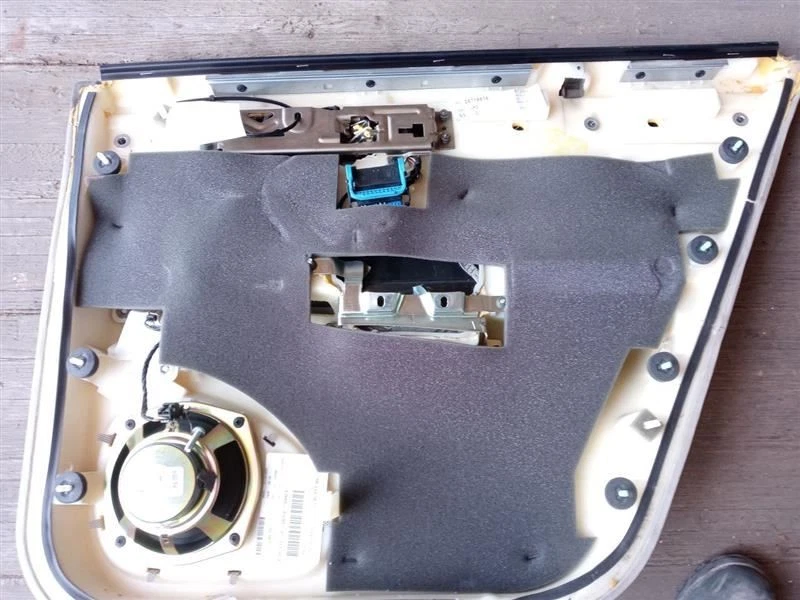 Cadillac Deville 2002 conductor panel de puerta trasera beige esquisto fabricante de equipos originales usado  Foto 4 de 4