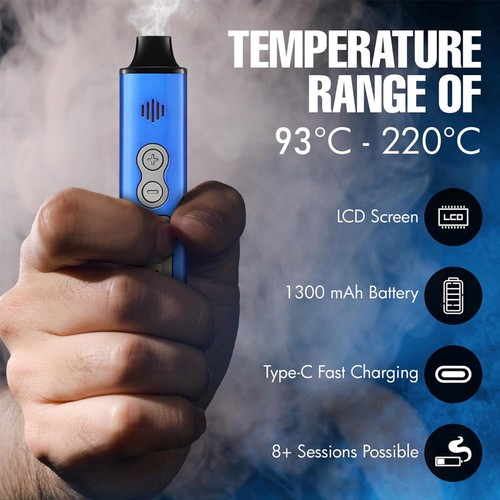 1300mAh | USB-C | Vaporizer Kräuter ANIXSTEAM Portable Dry Herb Vaporizer - Bild 8 von 15