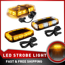 72 Led Strobe Beacon Light Rooftop Emergency Warning Hazard Flash White Amber 72 Led Strobe Beacon Light Rooftop Emergency Warning Hazard Flash White Amber