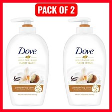 Dove Moisturising Hand Wash Pampering Care with Shea Butter & Vanilla 2 x 250ml 11.22 per litre
