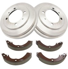 TRQ Rear Brake Shoe & Drum Kit BRA79837 2002-2007 Mitsubishi Lancer