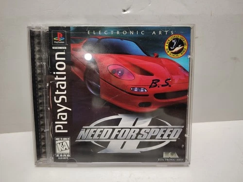 Need for Speed II Sony PlayStation 1, 1997 CIB Complete & Tested Clean Disc VGC