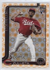2025 Topps Series 2 Holiday Yosver Zulueta #372 6x9