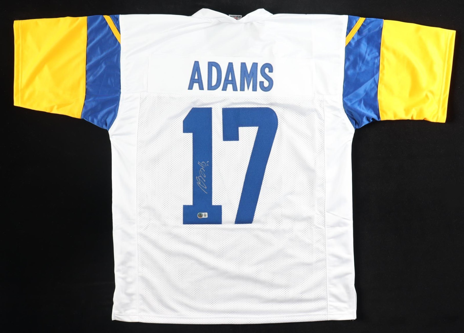 Davante Adams Autographed Signed Los Angeles Rams / White LA Rams Jersey (Beckett Witness) 