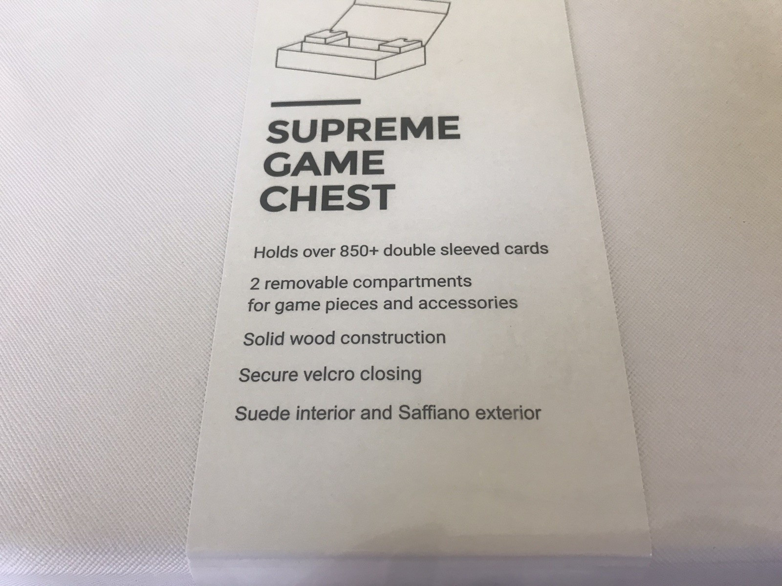 Dex Protection Supreme Game Chest Deck Storage Box Card Storage