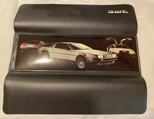 Delorean DMC Leather Embossed Vinyl Dealer Brochure Mint Condition Rare Vintage