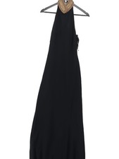 Ronit Zilkha A-Line Maxi Dress UK10 in Black