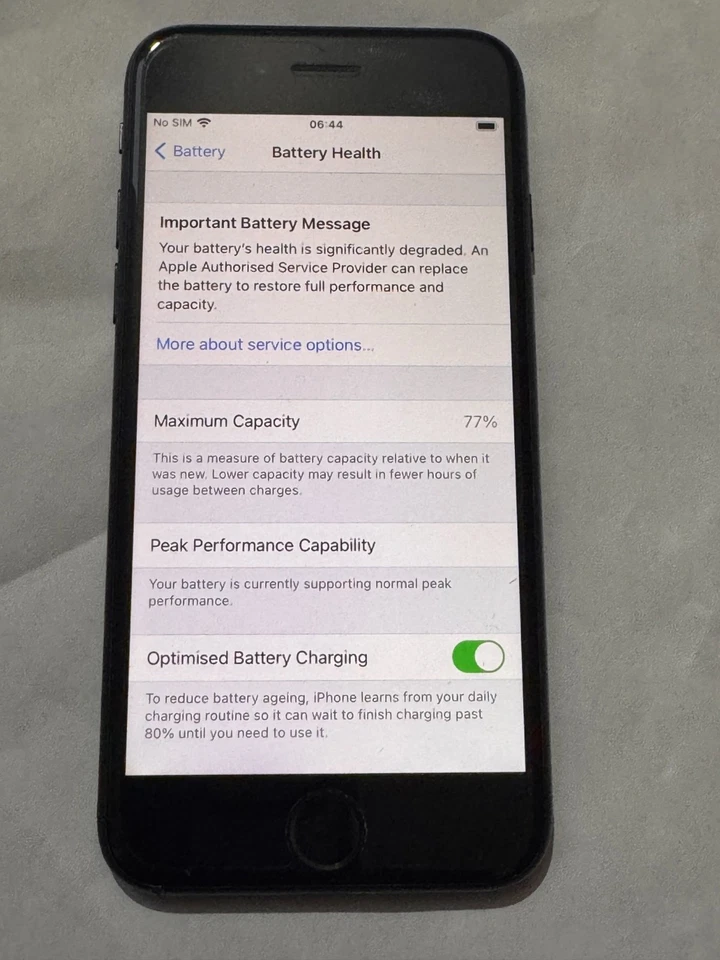 Apple iPhone 7 - 128GB - Jet Black (Unlocked) Good Condition - Image 4 of 4