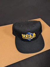 Vintage NOS 90s UCLA Bruins American Needle 100% Wool SnapBack Hat NEW RARE