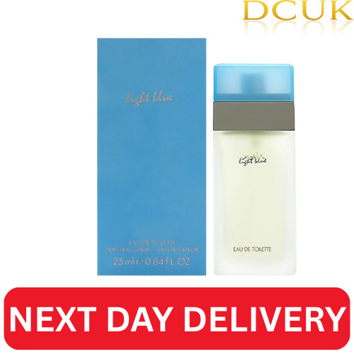 DOLCE & GABBANA LIGHT BLUE 25ML EDT SPRAY FOR HER - NEW BOXED & SEALED - UK - Image 4