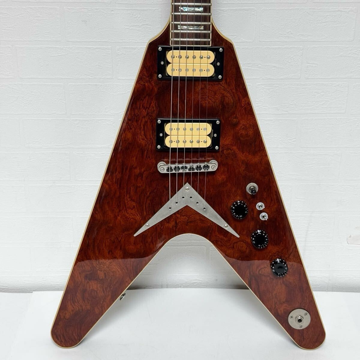 DEAN V79 ギター Dean V 79 Flame Top Floyd Trans Black V 79 F TBK