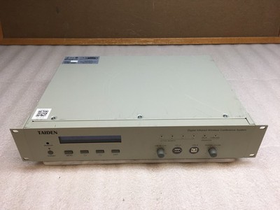 TAIDEN HCS-5300MC/20 Digital Infrared Wireless Conference System No Remote