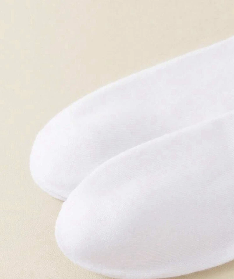 Disney Mickey Mouse Navidad Calcetines Blancos Crew Calcetines con Sombrero de Vacaciones Unisex Nuevos Foto 2 de 3