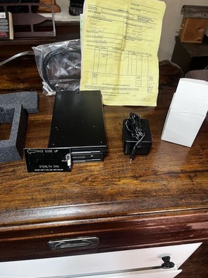   Vintage  Stealth EMU  External Unit w/ Cable & Docs, Satellite Emulator? Rare 
