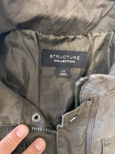 Structure Collection Jacket Large Preowned Military Type - Picture 3 of 3
