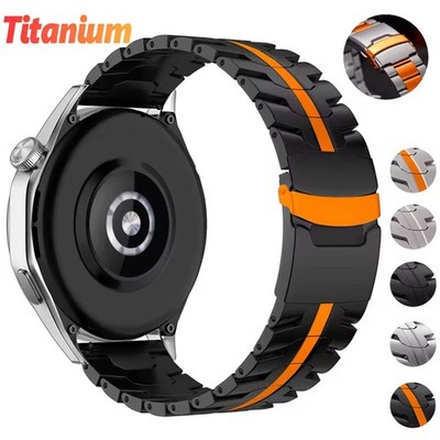 20/22mm Titan Metall Armband Für Samsung Galaxy Watch 7 6 5 4 3 Active 2 Gear S3