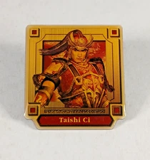 Taishi Ci - Dynasty Warriors metal badge pin (Koei Japan) Shin Sangoku Musou
