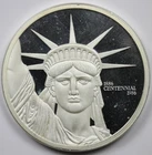1986 Statue of Liberty Trade MTB .9999 Silver Round 10 Troy oz