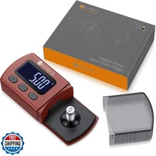 Neoteck Digital Turntable Stylus Force Scale Gauge 0.01g/5.00g Black LCD Back
