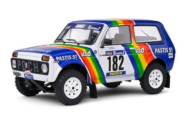 LADA NIVA DAKAR 1984 JABOUILLE/SARDOU - 1:18 Solido Modellauto 1807305