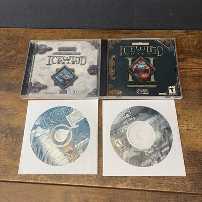 Lot of 2 BioWare PC Games Baldur's Gate: Icewind Dale 1 + 2 Forgotten Realms