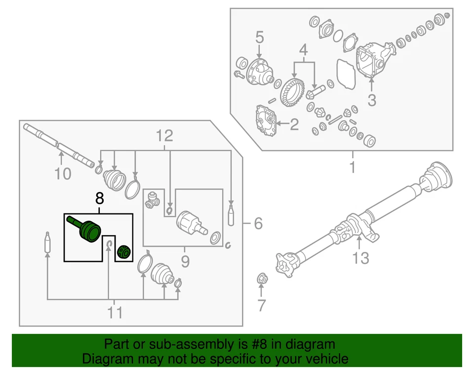 Junta exterior original Nissan 39211-EG000 Foto 2 de 2