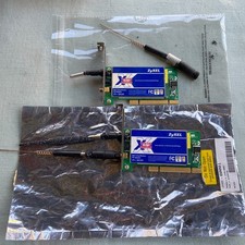 ZyXEL Xtreme MIMO 802.11b/g Wireless PCI Adapter M-302 Smart Antenna Lot 2 Vinta