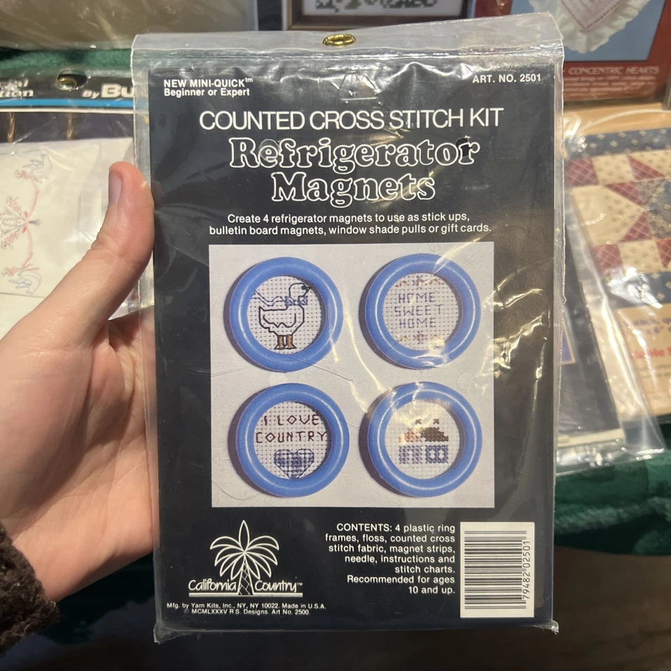 Mixed Lot Of 9 Different Embroidery Projects Sultana Bucilla Dimensions & More! - Image 2 of 4