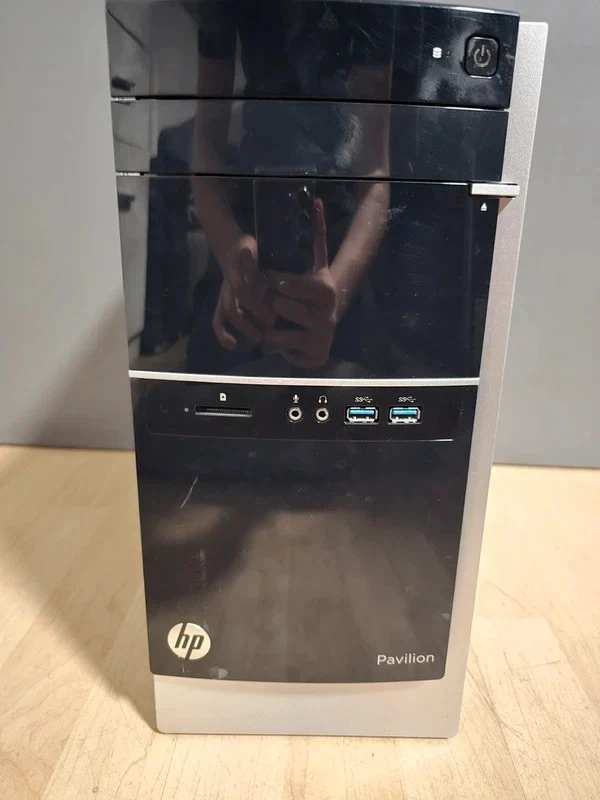 HP Pavilion Office PC, AMD A10-6700, 8GB DDR3, 250GB HDD, Windows 11 Pro - Bild 1 von 4