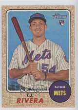 2017 Topps Heritage High Number TJ Rivera #697 3d5