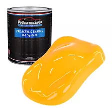 ProductionShop 1 Quart High Gloss Chrome Yellow Acrylic Enamel Auto Paint