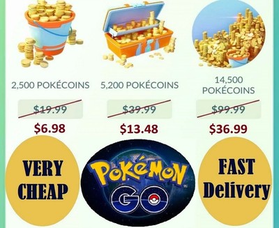 Pokemon Go Pokecoins for VERY CHEAP | 2,500-100,000 Coins