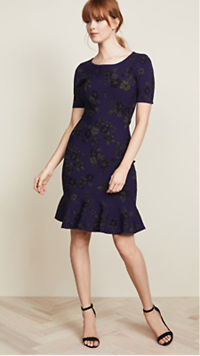 New With Tags, Milly Twilight Floral Navy Multi Mermaid Dress, Size M,  $475.00 | eBay