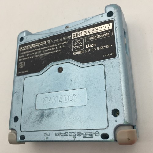 【Good】Nintendo GameBoy Advance SP Blue Console + Box Charger Manual #Ret0517/03 - Picture 16 of 22