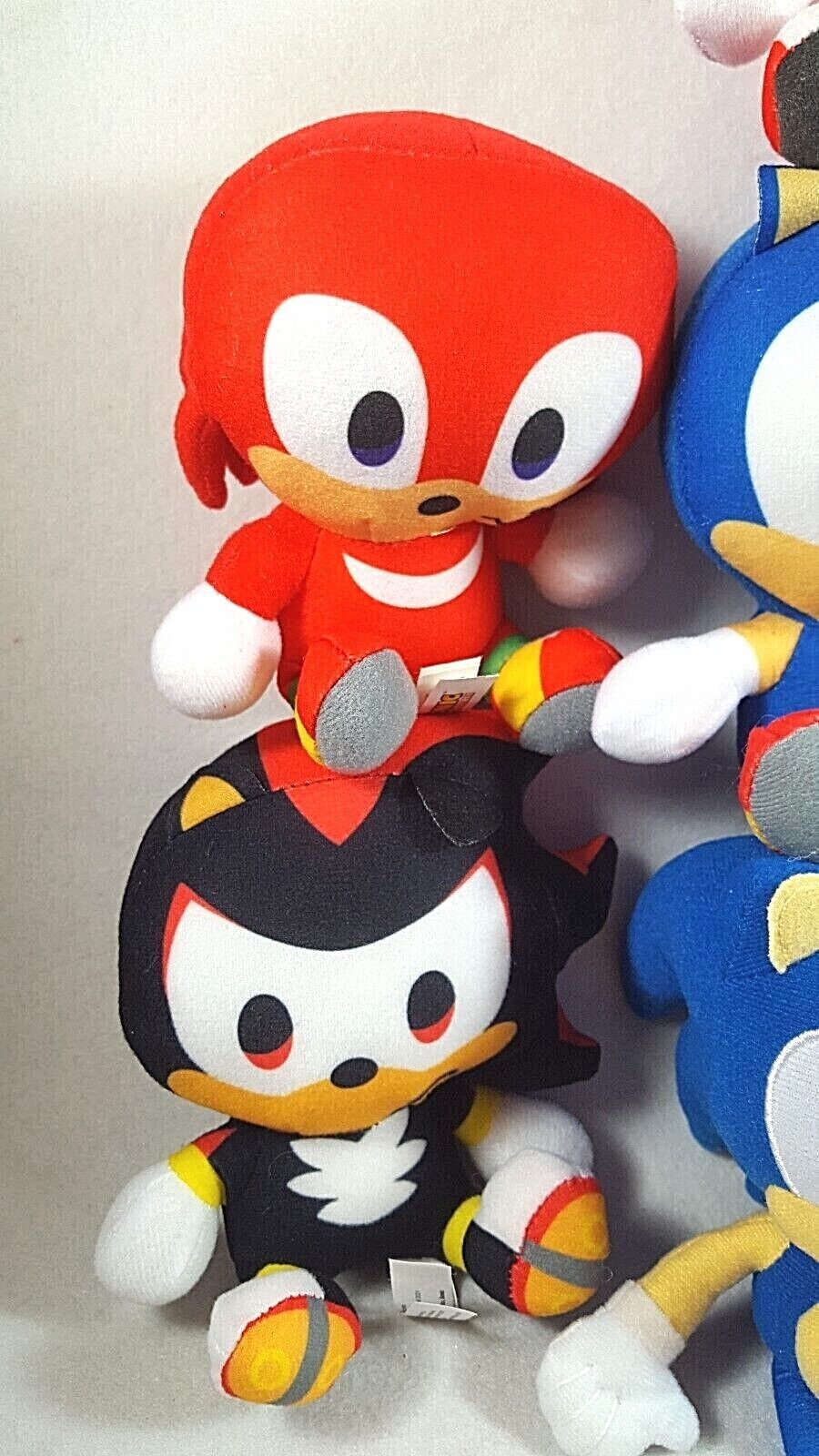 Pelucia Shadow Boneco Sonic Tails Eggman Knuckles