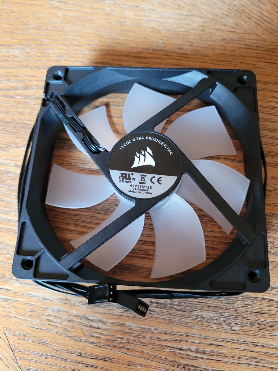 Corsair 120mm RGB LED Case Fan Desktop PC Cases 12V 0.38A 4 pin 