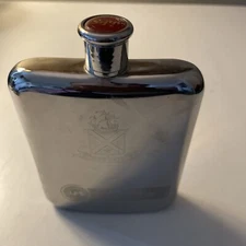 RARE John Jameson & Son Limited Irish Whiskey Flask JJ & S Screw Top 5x3.5”