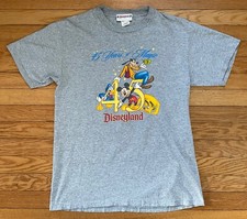 Vtg Y2K 2000 Disneyland 45 Year Of Magic Anniversary T-Shirt Size M Made In USA