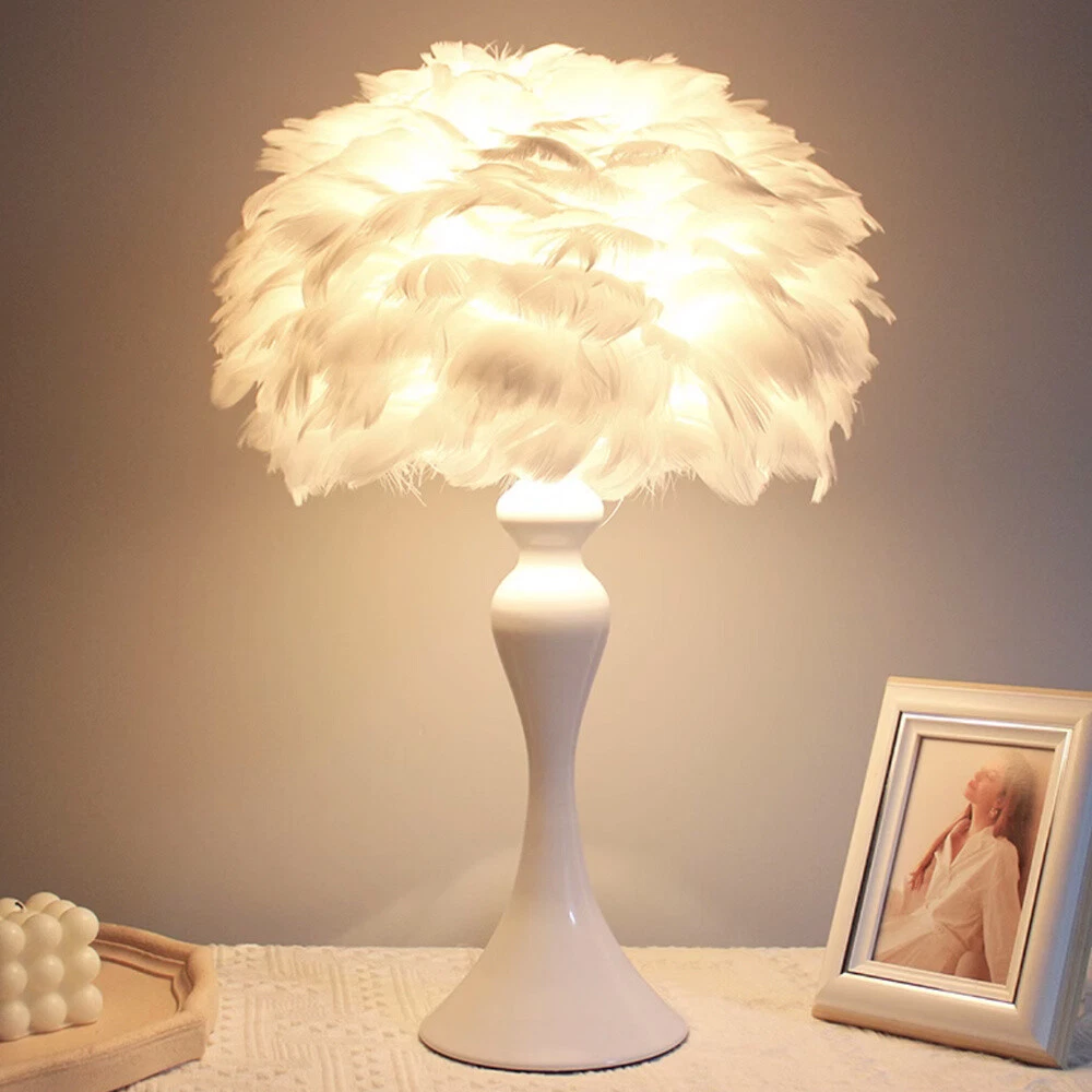 Feather sale table light