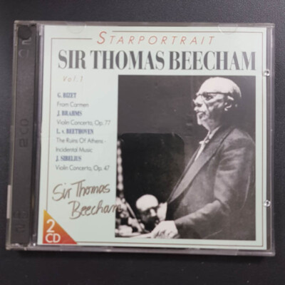 SIR THOMAS BEECHAM Starportrait Vol. 1  VG+/VG+(2CD)
