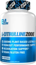 Evlution Nutrition L-Citrulline - Workout & Vasodilation Support - 30 Servings